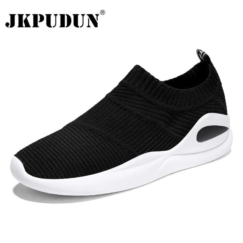 JKPUDUN Running Shoes For Men's Mesh Breathable Sport Shoes Men Gym ...