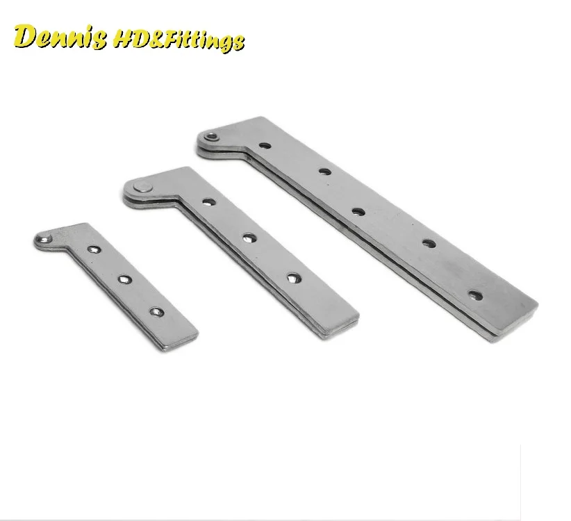 

4PCS/Lot Stainless steel Pivot Hinge Knife Hinges Inset Patch Fittings