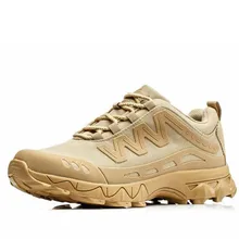 Мужская обувь; армейские ботинки-дезерты; мужские тактические ботинки спецназа; Уличная обувь; Мужская обувь в стиле милитари; песочный цвет; черный цвет; размеры 39-45