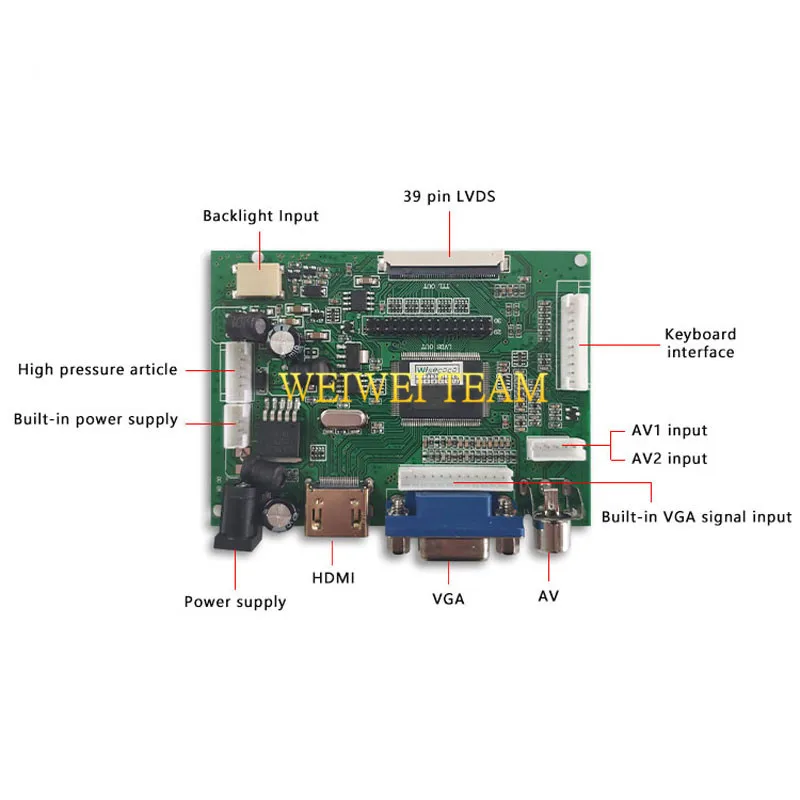 7 дюймов N070ICG LD1 1280x800 с IPS и ЖК-панелью HDMI ЖК-плата контроллера с пультом дистанционного управления для raspberry pi 3 3b+ DIY проект