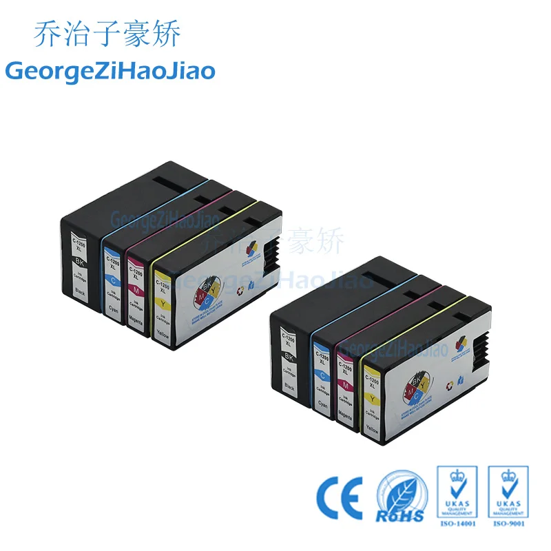8 X Совместимый картридж inkt PGI 1200 1200XL voor Canon MAXIFY MB2020 MB2320 MB2120 MB2720 printer3|Чернильные