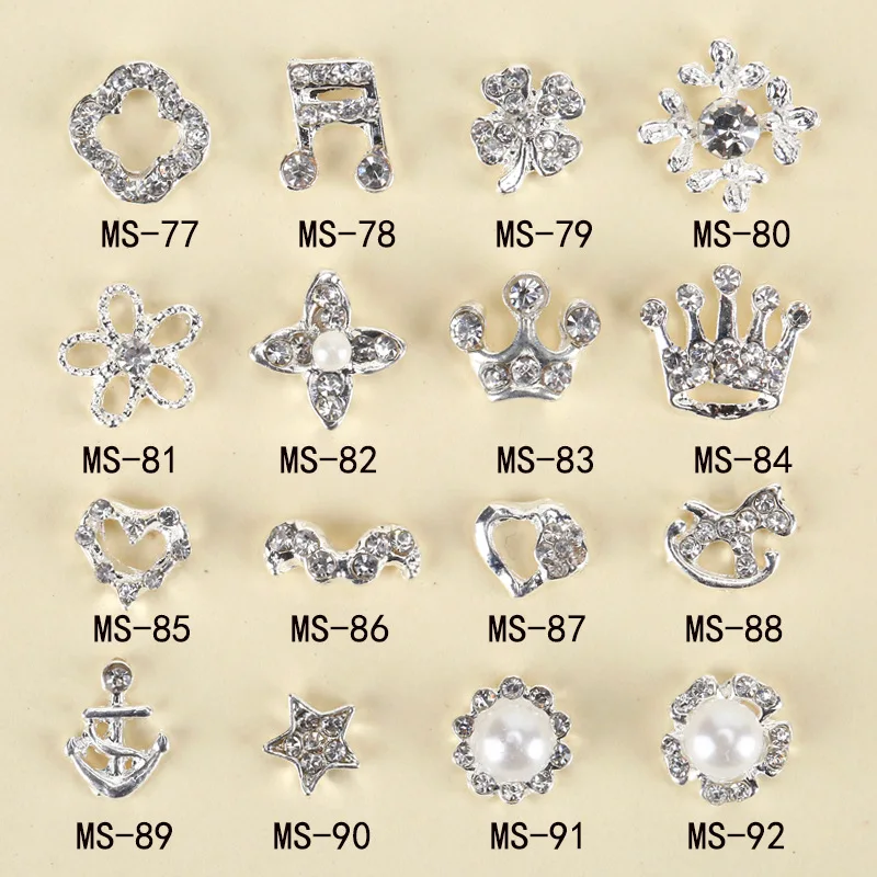 

Free Shipping 100psc New GorgeousMetal Crown 3D Nail Art Decorations Alloy Nail Charms Nails Rhinestones Nail Supplies