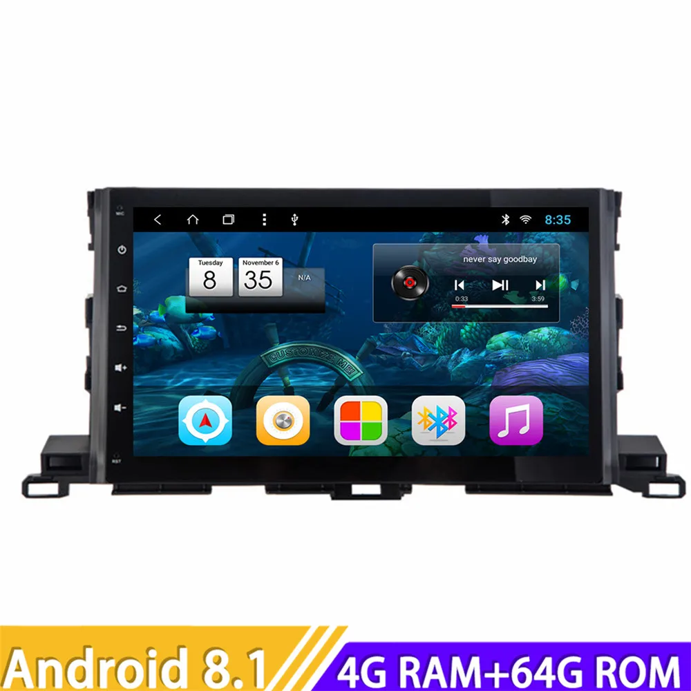 Android магнитола toyota highlander Android магнитола toyota highlander