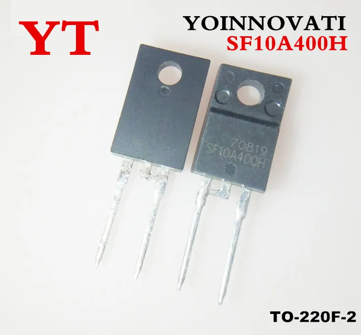 

50 шт./лот SF10A400H SF10A400 TO-220F IC лучшего качества.