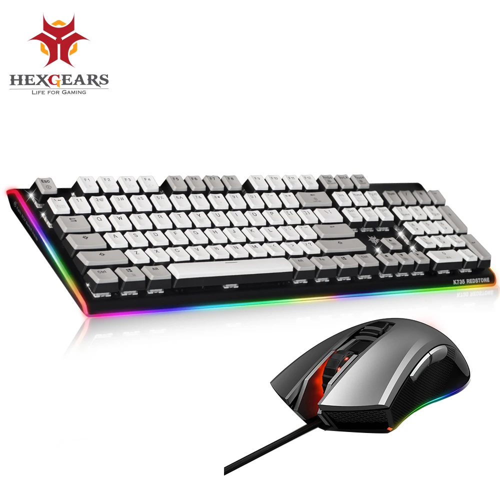 HEXGEARS PUBG Keyboard Mouse Combo Mechanical Keyboard Kailh Switch Backlight Backlit RGB Gaming Macro PC Gamer Mouse Keyboard HEXGEARS PUBG Keyboard Mouse Combo Mechanical Keyboard Kailh Switch Backlight Backlit RGB Gaming Macro PC Gamer Mouse Keyboard