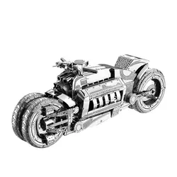 2018 Новый наньюань 3d металлические головоломки Concept motorcycl модель DIY лазерная резка собрать головоломки Игрушечные лошадки украшения