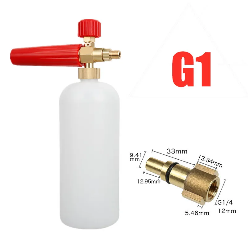 High Pressure Snow Foam Lance for Karcher for Bosh for Nilfisk,Foam Generator Foam Cannon Gun Tornado Soap Foamer Gun Car Washer High Pressure Snow Foam Lance for Karcher for Bosh for Nilfisk,Foam Generator Foam Cannon Gun Tornado Soap Foamer Gun Car Washer