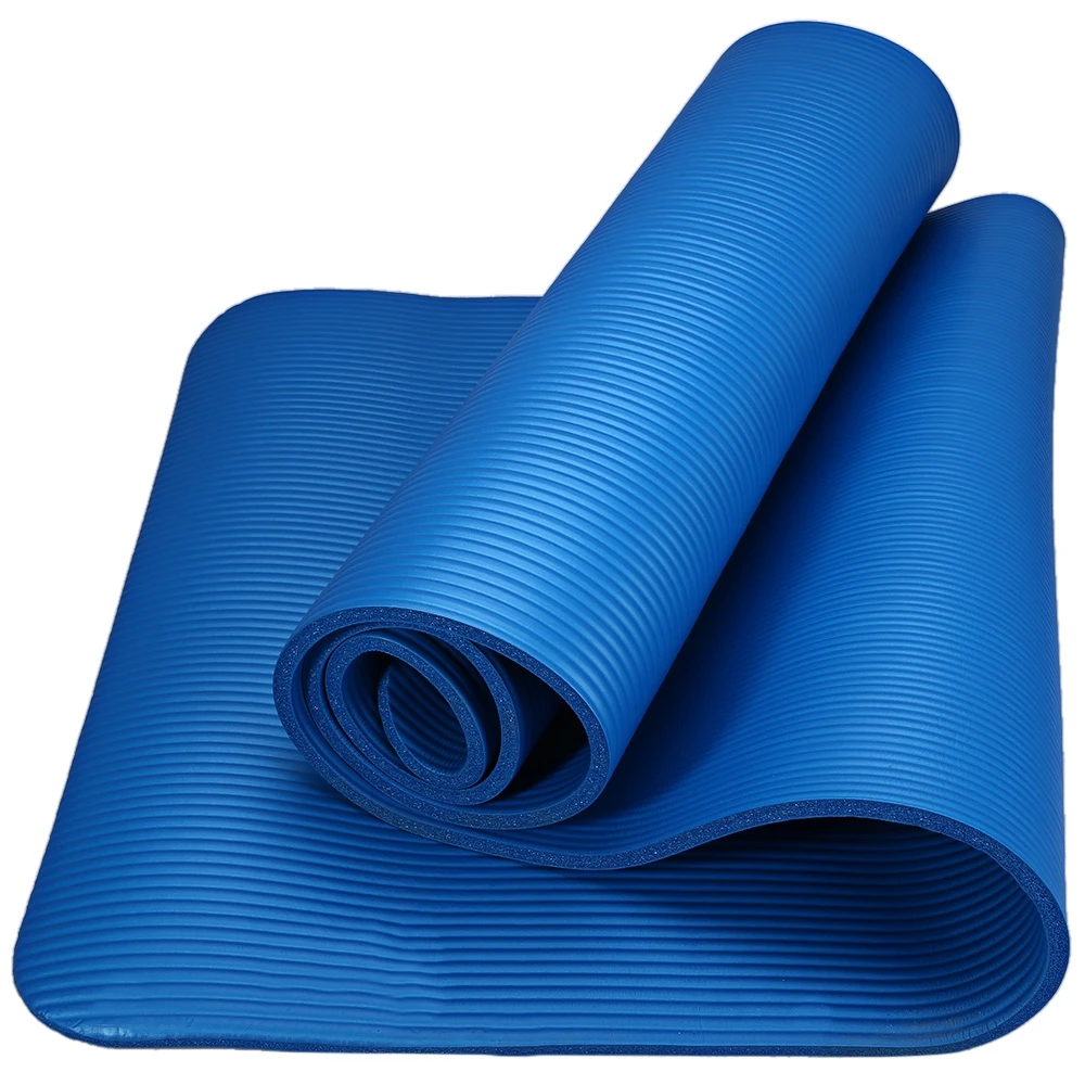 

NBR Yoga Mat Non-slip For Fitness Tasteless Brand Pilates Mat Gym Exercise Sport Mats Pads 183 x 61 cm x 10mm