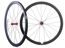 EVO 38mm depth road bike carbon wheels 25mm width clincher/ tubular bicycle carbon wheelset 3K matte with Straight pull hub