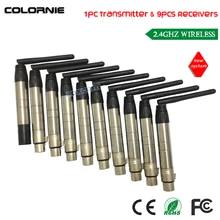 DHL беспроводной DMX/сценический Контроллер освещения DMX/беспроводной приемник и передатчик