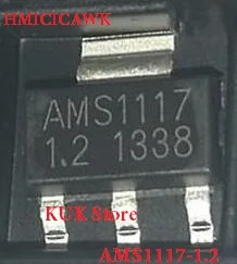 Оригинальный 100% новый AMS1117-1.2 AMS11171.2 AMS1117 1117 1117-1 2 SOT-223 500 шт./лот | Электроника