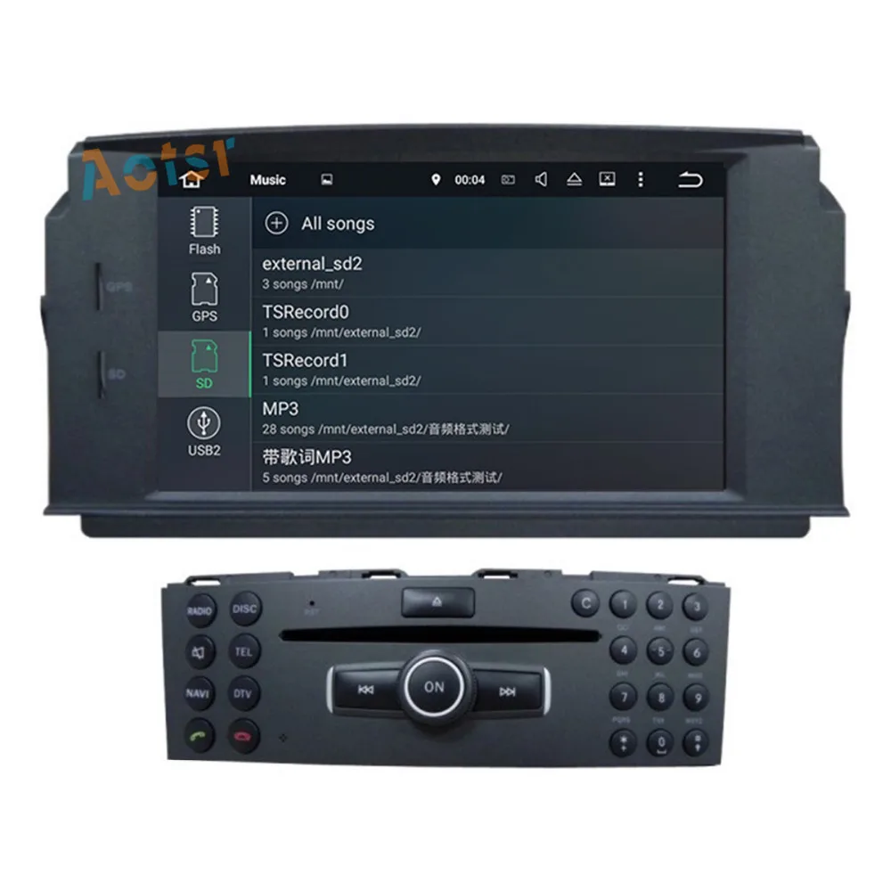 Top Android 8.0 Car DVD Player GPS navi For MERCEDES BENZ C Class C200 C180 W204 2007-2011 car radio stereo head unit 4+32 Octa Core 4 Top Android 8.0 Car DVD Player GPS navi For MERCEDES BENZ C Class C200 C180 W204 2007-2011 car radio stereo head unit 4+32 Octa Core 4