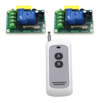

Remote Control Switch High Power 220V 3000W 433 mhz 30A 1Ch Wireless Light Switch 4078