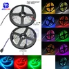 Bande lumineuse LED Non étanche, Flexible et changeante, SMD 5050, 300 diodes, rvb, 9 couleurs de valeur, 12V, 16,4 pieds, 5M ► Photo 1/6