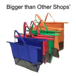 Корзина сумка для покупок в супермаркете продуктовый захват сумки для покупок складная сумка Экологичные многоразовые сумки для