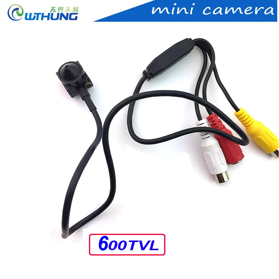 New arrival super small color video camera 600TV 3.7mm lens with audio Line HD Tiny Mini home Security CCTV Pin Hole Camera camera : image New arrival super small color video camera 600TV 3.7mm lens with audio Line HD Tiny Mini home Security CCTV Pin Hole Camera camera