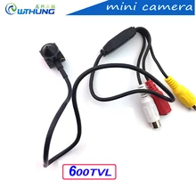 WTHUNG Mini Camera Super Small Color Video 600TVL 1080P 3.7mm lens With Audio HD Tiny Mini home Security CCTV Pin Hole Camera