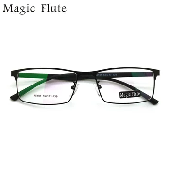 

Free Shipping 2018 Glasses Classic Vintage Oculos Stainless Steel Full Frame Eyeglasses with Tr90 Temple Simple Style A5101