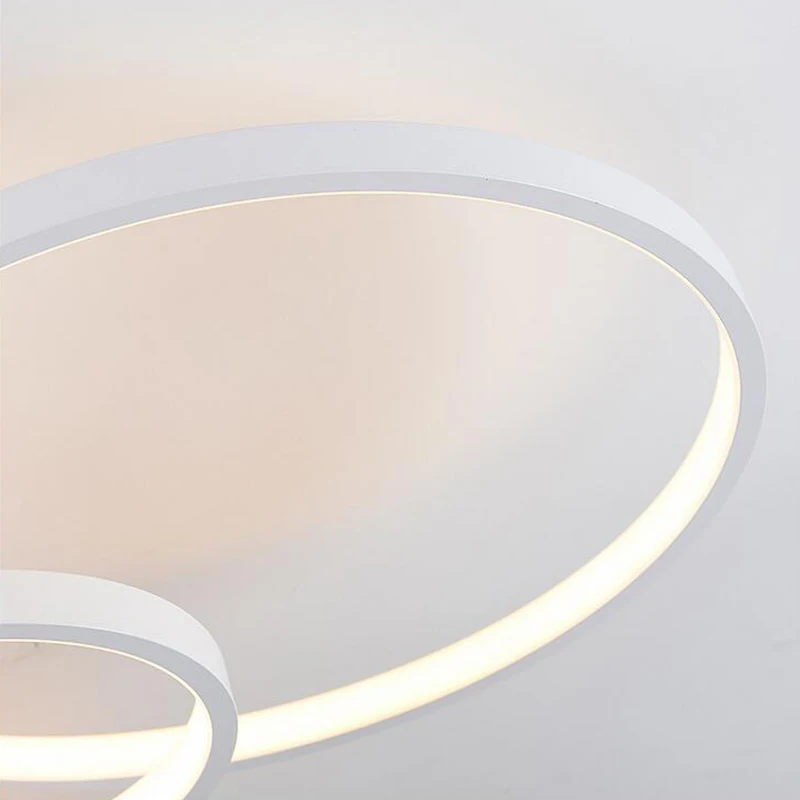 Купить супер-тонкий circel кольца современный светодиодная лампа ...