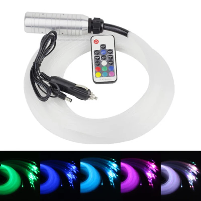 

Car Use RGB LED 100pcs Fiber Optic Star Ceiling Kit Light Romantic Atmosphere