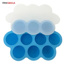 Baby Food Container Silicone Fruit Breastmilk Storage Infant Feeding Tableware Portable Children Dinnerware Box Freezer T0517