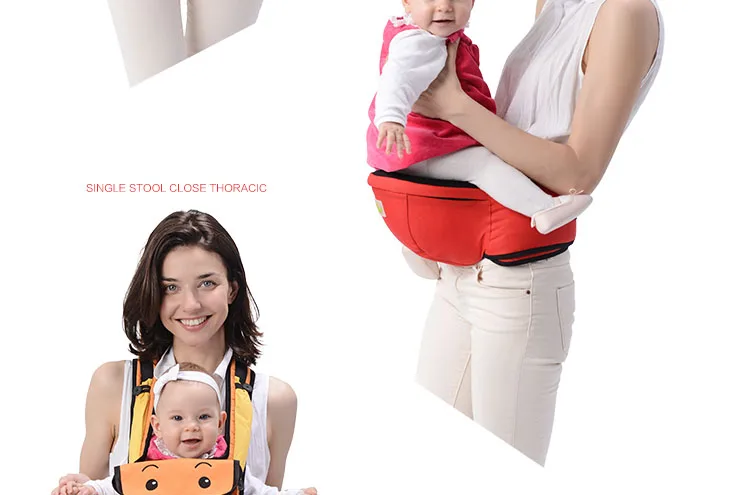 Новорожденных Baby Carrier кенгуру малышей слинг Обёрточная бумага Портативный Младенческая Hipseat ребенок уход талии табурет регулируемая хип