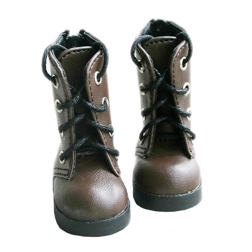 

[wamami] 16# Brown 1/6 SD DOD AOD BJD Dollfie Synthetic Leather Boots/Shoes