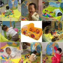 Милая палатка, складная детская модель автомобиля, Океанский шар, игра в бассейн, игрушки для игр, детский игровой домик, милые детские креативные игрушки