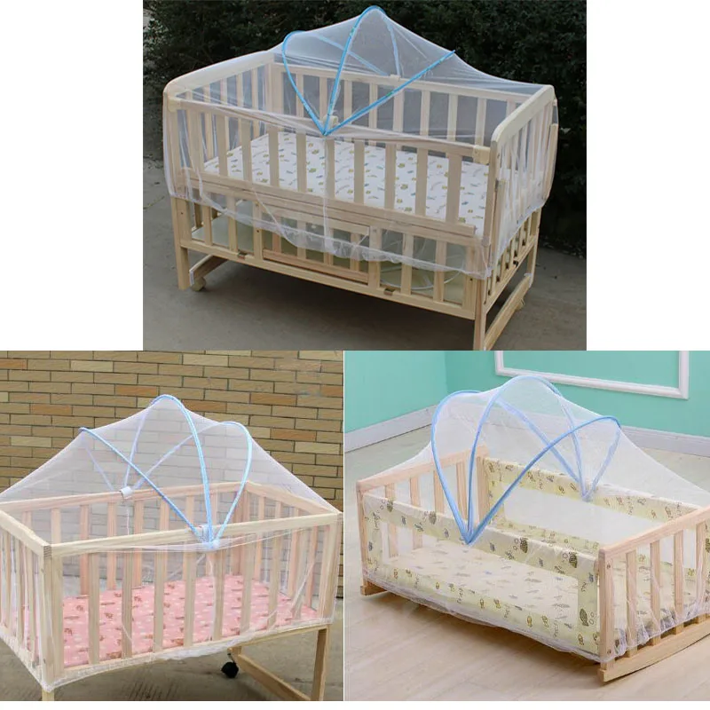 

Baby Bed Mosquito Net Portable Cradle Bed Nets Newborn Infants Toddler Protection Mesh Canopy Bedroom Curtain Nets Moustiquai 03