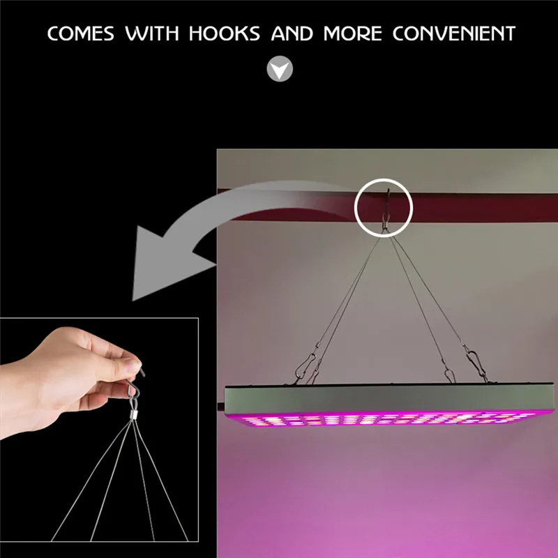 Full Spectrum 225 LED Plant Grow Light-5