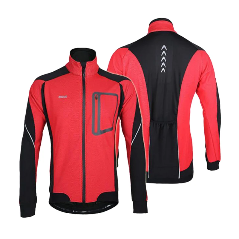 Buy Hot Sale Winter Warm Up Bicycle Clothing Cycling Jackets Thermal Windproof