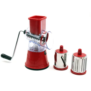 

LIHUACHEN Manual Vegetable Cutter Slicer Multifunctional Round Mandoline Slicer Potato Cheese Grater Kitchen Accessories tools