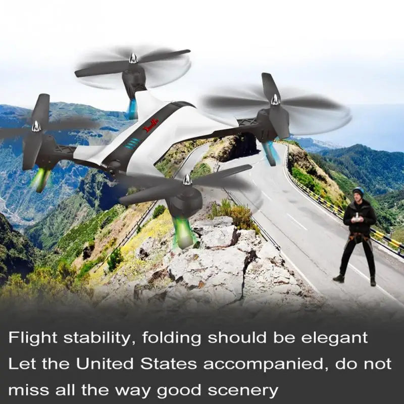 

XY-017-2 Foldable 2.0 MP RC Quadcopter Drone Headless Mode Four Axis Aircraft Wifi Camera