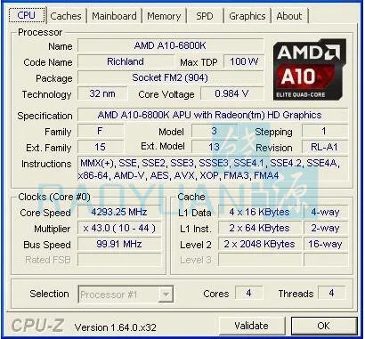 AMD A10-Series AMD A10-6800 A10-6800K A10 6800 A10 6800 к 4,1 ГГц 100 Вт Quad-Core Процессор процессор AD680KWOA44HL гнездо FM2