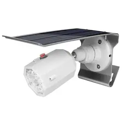 Солнечные осветитель рампы моделирование камера сад регулируемый угол светильник настенный водонепроницаемый легко установить Led на