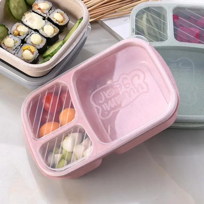 Portable-Lunch-Bento-Wheat-Straw-Lunch-Box-Multi-lattice-Eco-friendly-Food-Container-Office-People-Food