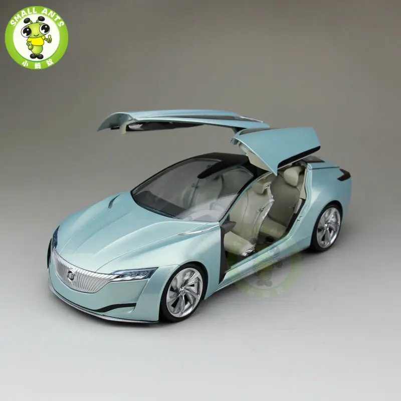 где купить 1:18 US GMC Buick Riviera 2 Diecast Car Model Blue по лучшей цене