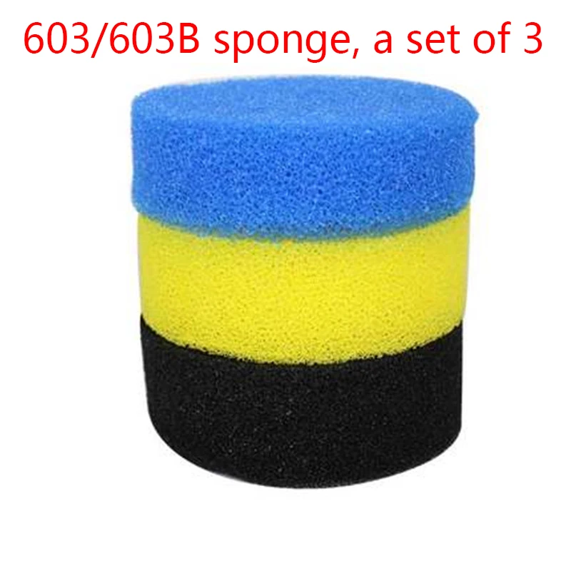 Sunsun аквариум фильтр ультра-тихий внешний аквариумный фильтр ведро 110 V-220 V/6 W/HW-602/HW-603/HW-602B/HW-603B - Цвет: 603 603B sponge