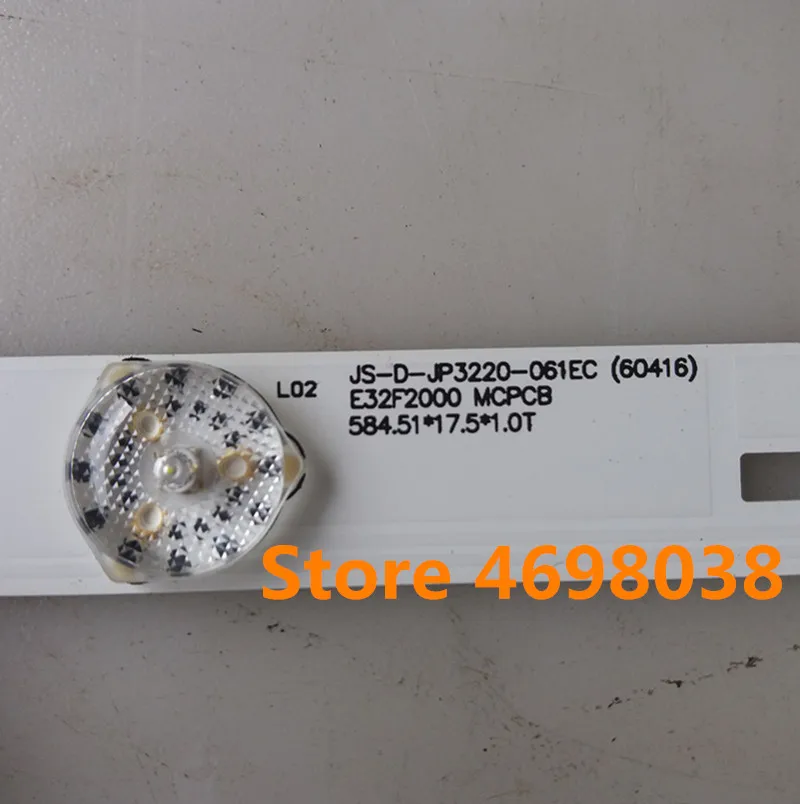 Светодиодный blaklight полосы 6 лампы для акаи JS-D-JP3220-061EC E32F2000 MCPCB AKTV3222 NUOVA ST3151A05-8 V320BJ7-PE1 AKTV3212 AKTV3216