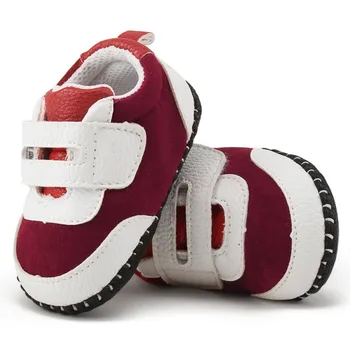

Hot Sale Cute Baby Boys Shoes Soft Moccasins Shoe Spring Autumn Patchwork Kid Sneakers Toddler Boy Newborn First Walkers