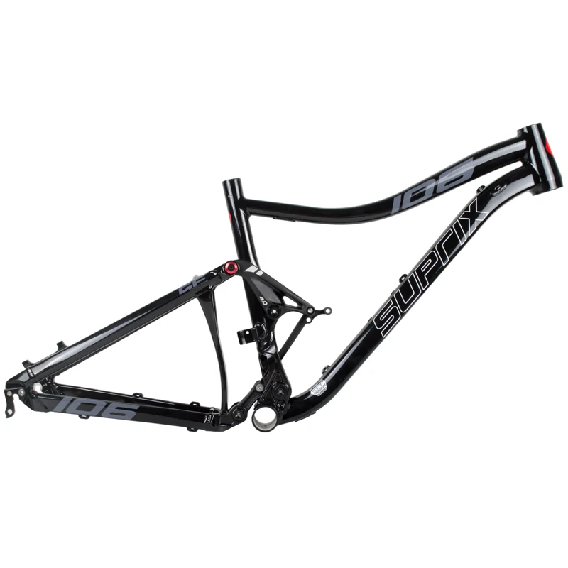 26*17 дюймов MTB горный велосипед рама полная подвеска алюминиевая для AM