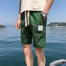 Мужские шорты новые стильные однотонные комбинезоны с карманами модные спортивные новые мужские летние мягкие свободные уличные шорты