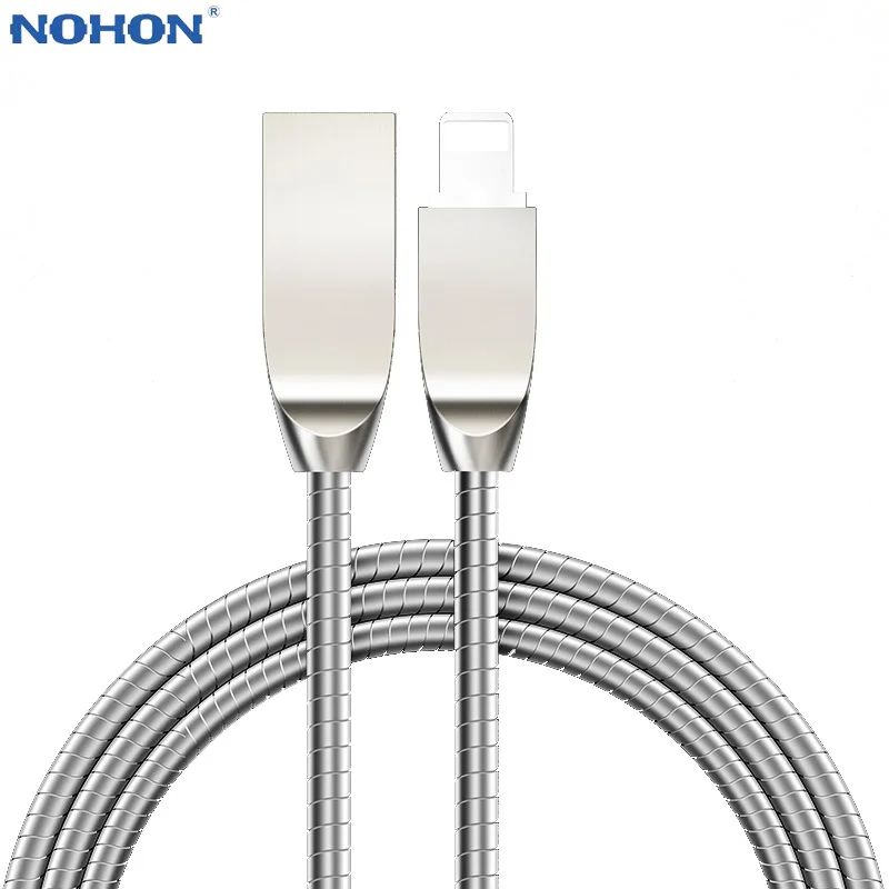 USB кабель для зарядки и передачи данных 1 м оригинальный металлический провод