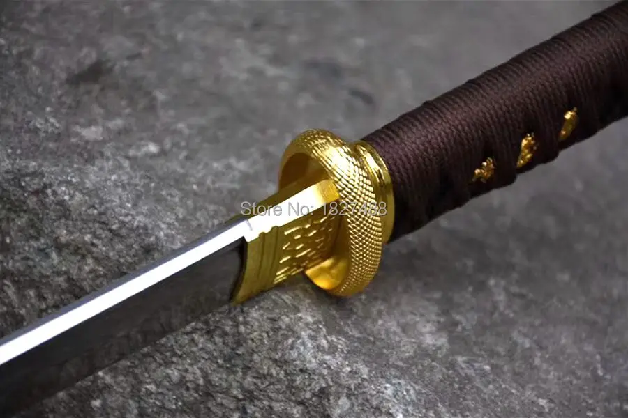 Готовый для битвы T1095 высокоуглеродистой стали Танто японский самурайский меч катана короткий меч ручной работы полный Tang острый нож