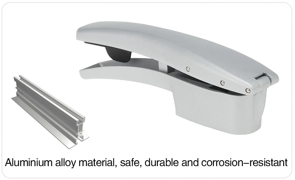 Manual Operation Aluminum Alloy Garlic Press