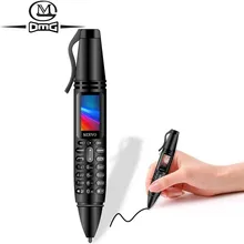SERVO K07 ручка мини сотовый телефон 0,9" маленький экран Две sim-карты Фонарик Bluetooth Dialer разблокировка Мобильный Телефон Запись Ручка телефоны