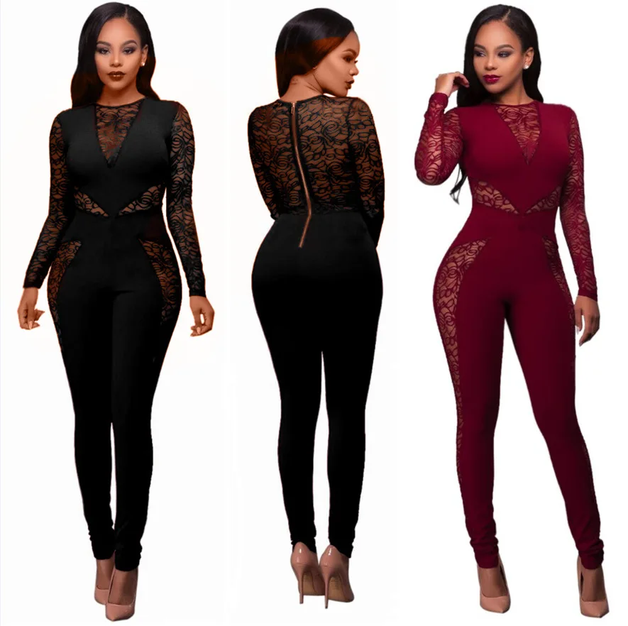 full body lace jumpsuit