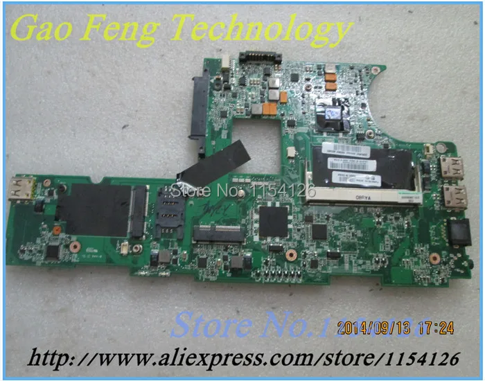 Материнская плата для ноутбука lenovo thinkpad X100E 60Y5711 DA0FL8MB8C0 (DA0FL3MB6E0) ddr3 100%