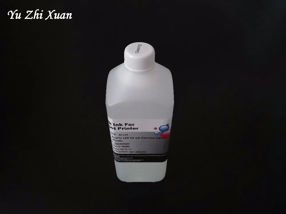 1000ml UV cleaning solution cleaning liquid fluid for Epson DX3 DX4 DX5