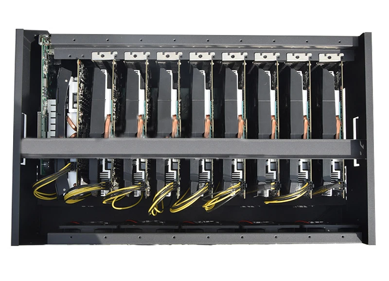 9GPU crypto algorithm mining rig case usb miner machine frame btc ethereum mmcoin sever rack19 chassis video card RX470 rx570 9GPU crypto algorithm mining rig case usb miner machine frame btc ethereum mmcoin sever rack19 chassis video card RX470 rx570